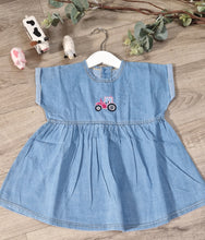 Load image into Gallery viewer, Denim Tractor dress