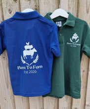 Load image into Gallery viewer, Children's Born To Farm Polo