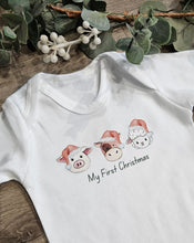 Load image into Gallery viewer, My First Christmas Sleepsuit
