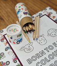 Load image into Gallery viewer, Colouring Book And Crayons