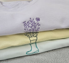 Load image into Gallery viewer, Welly & Wildflower Sweatshirt Sale