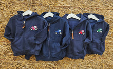 Load image into Gallery viewer, Zip Up Tractor Hoodie