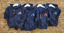 Load image into Gallery viewer, Zip Up Tractor Hoodie