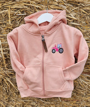 Load image into Gallery viewer, Zip Up Tractor Hoodie