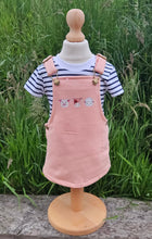 Load image into Gallery viewer, Farmyard Dungaree Dress