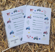Load image into Gallery viewer, Party Invititations