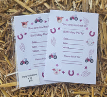 Load image into Gallery viewer, Party Invititations