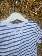 Load image into Gallery viewer, Tractor stripe T-shirt