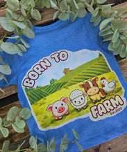 Load image into Gallery viewer, Born To Farm Graphic Tee