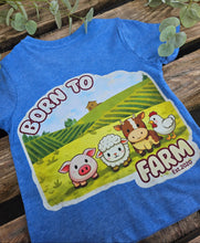 Load image into Gallery viewer, Born To Farm Graphic Tee