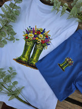 Load image into Gallery viewer, Welly & Wildflower Tee