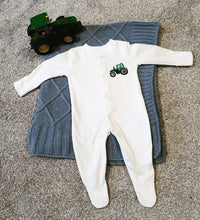 Load image into Gallery viewer, Farm Yard Embroidered Sleepsuit