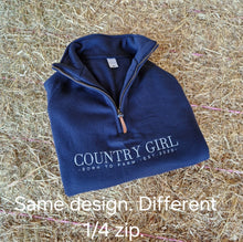 Load image into Gallery viewer, PRODUCT TEST - Country Girl 1/4 Zip