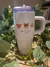 Load image into Gallery viewer, Born To Farm 'Stanley' style Drinks Bottle