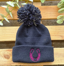 Load image into Gallery viewer, Reflective Bobble Hat