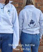 Load image into Gallery viewer, PRODUCT TEST - Born To Farm 1/4 Zip