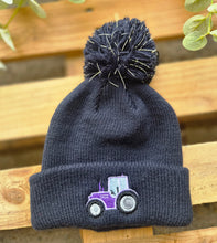 Load image into Gallery viewer, Reflective Bobble Hat