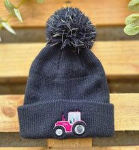 Load image into Gallery viewer, Reflective Bobble Hat