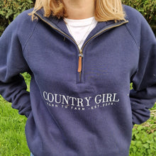 Load image into Gallery viewer, Country Girl 1/4 Zip -In stock
