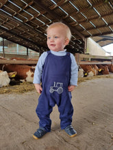 Load image into Gallery viewer, Cotton Tractor Dungarees