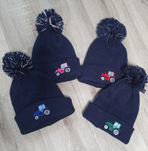 Load image into Gallery viewer, Reflective Bobble Hat