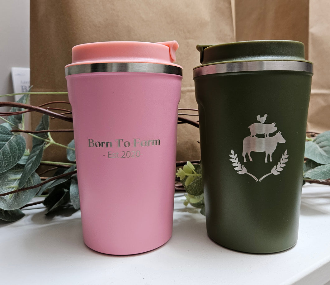 Born To Farm Travel Mug