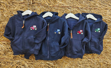 Load image into Gallery viewer, Zip Up Tractor Hoodie
