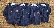 Load image into Gallery viewer, Zip Up Tractor Hoodie
