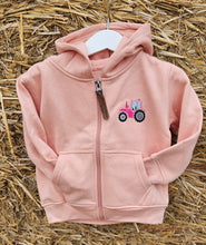 Load image into Gallery viewer, Zip Up Tractor Hoodie
