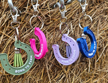 Load image into Gallery viewer, Born To Farm Keyrings
