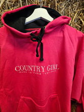 Load image into Gallery viewer, Country Girl Hoodie - Pink Tractor

