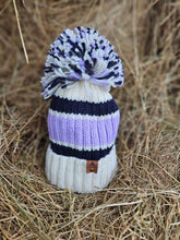 Load image into Gallery viewer, Striped Luxuy Pom-Pom
