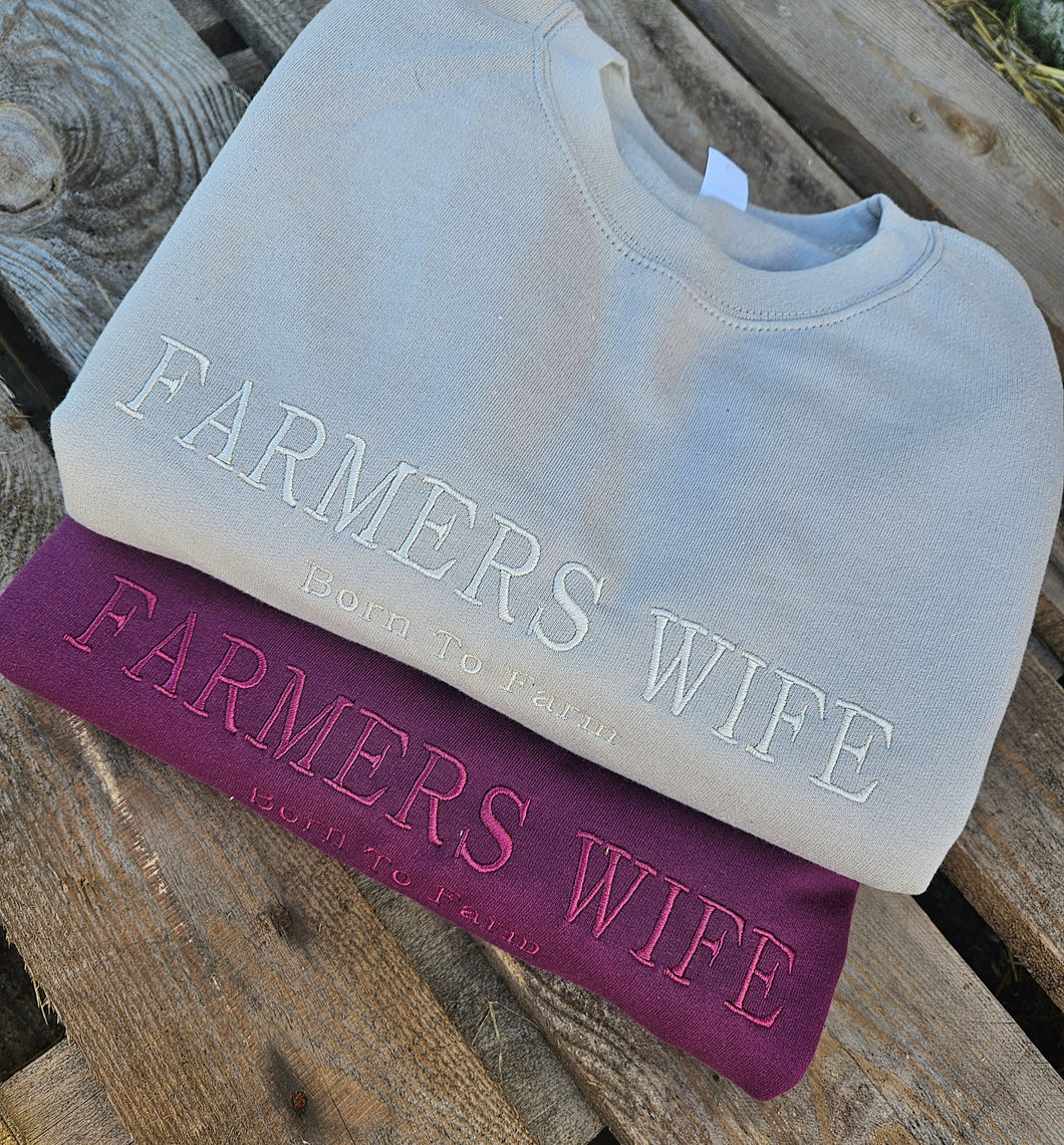 Farmers Wife Sweatshirt