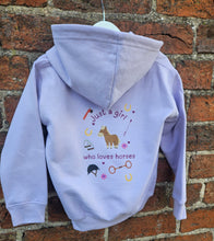 Load image into Gallery viewer, Just a Girl Hoodie
