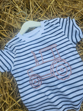 Load image into Gallery viewer, Tractor stripe T-shirt
