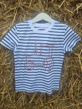 Load image into Gallery viewer, Tractor stripe T-shirt
