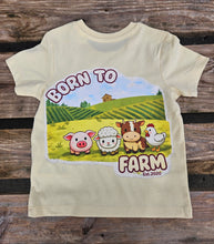 Load image into Gallery viewer, Born To Farm Graphic Tee
