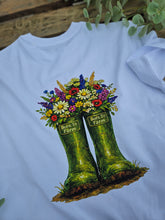 Load image into Gallery viewer, Welly &amp; Wildflower Tee
