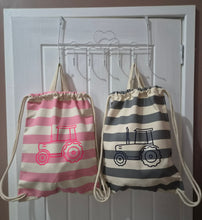 Load image into Gallery viewer, Tractor drawstring bag
