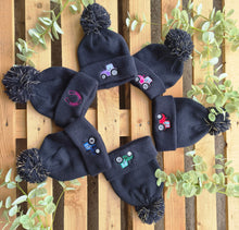Load image into Gallery viewer, Reflective Bobble Hat
