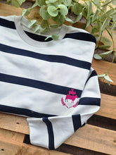 Load image into Gallery viewer, Blossom Stripe Swearshirt
