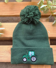 Load image into Gallery viewer, Coloured Tractor bobble Hats
