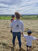 Load image into Gallery viewer, Adults Born To Farm 1/4 Zip Sweatshirt
