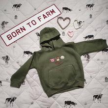 Load image into Gallery viewer, Children&#39;s Born To Farm Hoodie
